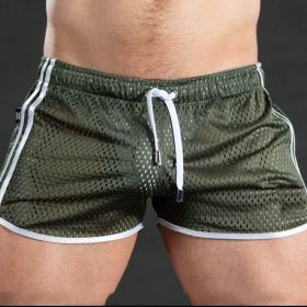 Fitness Personality Shorts (Option: Green-M)