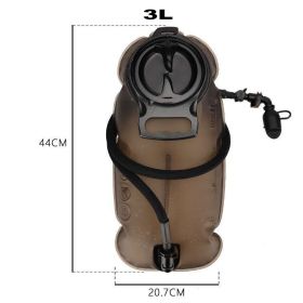TPU Outdoor Water Bag (Option: Coffee-3.0L)