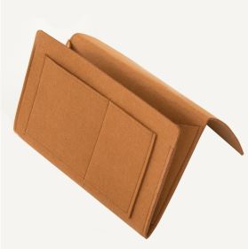Simple Felt Storage Bag (Option: Khaki-27x22x8cm)
