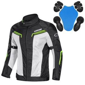 Motorcycle Mesh Jacket - M/W (Option: Blackyellow-M)