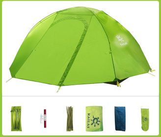 Three Seasons Double Tent (Option: Fluorescent green)