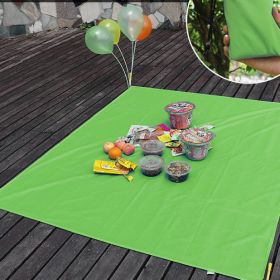 Ultra-Light Pocket Waterproof Picnic Mat (Option: Green-110x150cm)
