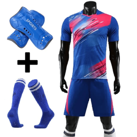 Children's Football Sports Training Uniform (Option: Suit7-22)