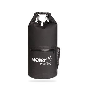 PVC Mesh Waterproof Bag (Option: Black-10L)