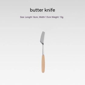 Outdoor Folding Dining Set (Option: 1butter knife)