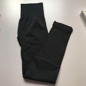 Women's High Waist Fitness Pants Suit (Option: Black pants-M)