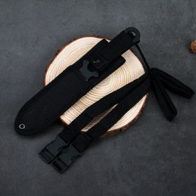 Outdoor Self-defense Straight Knife (Option: Leggings)
