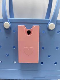 Removable Mobile Phone Storage Buggy Beach Bag (Option: Pink-9*16.5)