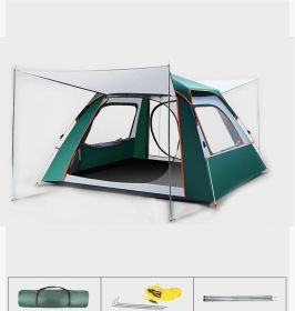 Foldable Automatic Full Set Camping Tent (Option: Two doors and Windows34-1 Style)