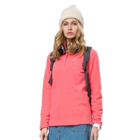 Women's New Style Outdoor Fleece Jacket (Option: Watermelon Red-2XL)