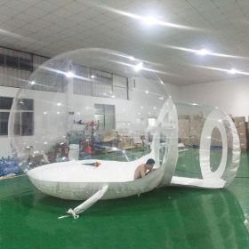 Outdoor Inflatable PVC Transparent Tent (Option: White-Diameter 3M-EU)