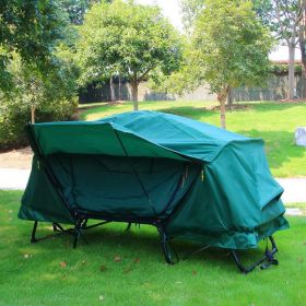 Insulated Oxford Cloth Tent (Option: Dark green-Double)