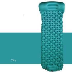 Automatic Inflatable Mattress (Option: Peacock blue-General model)