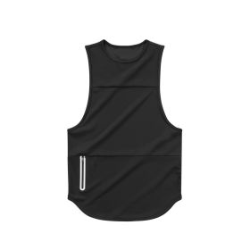 Men's Sports Vest (Option: Black light board-M)