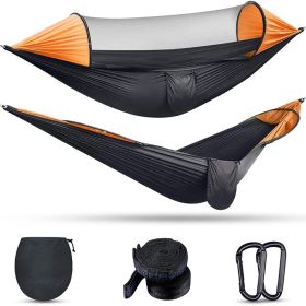 Automatic Speed Open Hammock (Color: Orange)