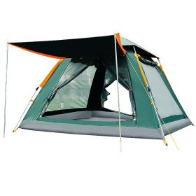 Fully Automatic Speed Camping Tent (Option: Vinyl green-Single tent)