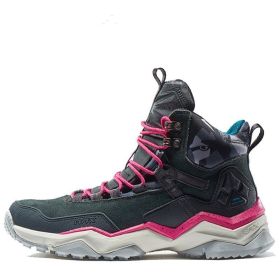 Waterproof Non-slip High Top Hiking Shoes (Option: Carbon Black-40)