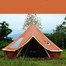 Yurt Tent Pyramid (Color: Orange)