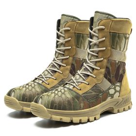 High-top Men's Martin Boots (Option: Camouflage-39)