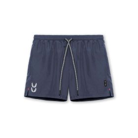 Muscle Workout Training Wear Shorts (Option: Navy Blue-XL)