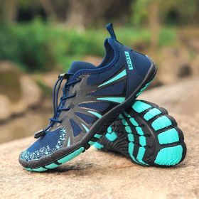 Outdoor Breathable Waterproof Shoes - M/W (Option: 2026 Dark Blue-38)