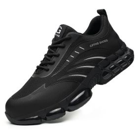 Protective Footwear Safety Shoes (Option: BLACK-40yards)