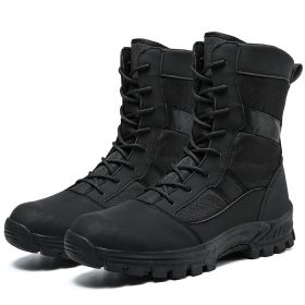 High-top Men's Martin Boots (Option: Black-39)