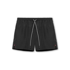 Muscle Workout Training Wear Shorts (Option: Light Board Black-M)