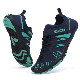 Outdoor Breathable Waterproof Shoes - M/W (Option: 2029 Dark Blue-41)