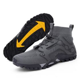 Outdoor Men's Hiking Shoes (Option: L2026 Gray-45)