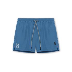 Muscle Workout Training Wear Shorts (Option: Light Blue-XXXL)