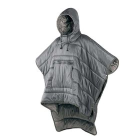 Outdoor Wearable Sleeping Bag (Option: Gray-200x140cm)