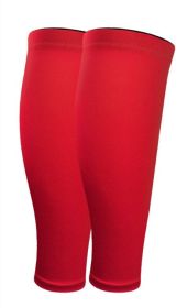 Outdoor Protective Gear Leg Warmers (Option: Red-XL)