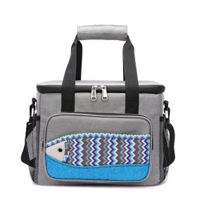 EVA Insulation Cooler Bag (Option: Medium A434 Gray)