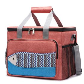 EVA Insulation Cooler Bag (Option: Large A436 Pink Color)
