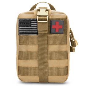 Tactical First Aid Bag (Color: Khaki)